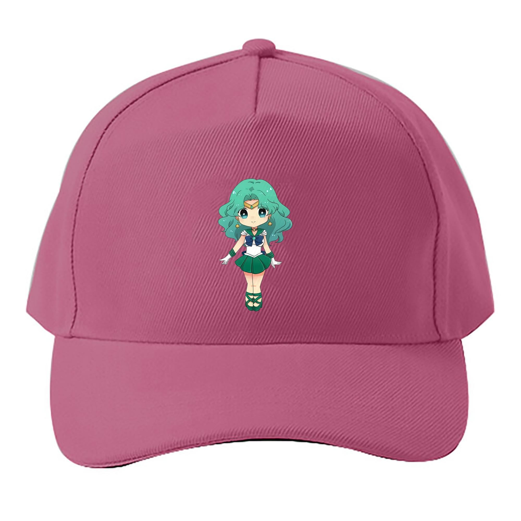 （画像用） 美少女戦士セーラームーン 海王 みちる（かいおう みちる） Sailor Moon Kaiou Michiru ベースボールキャップ 綿100％ 男女兼用 帽子 スポーツ